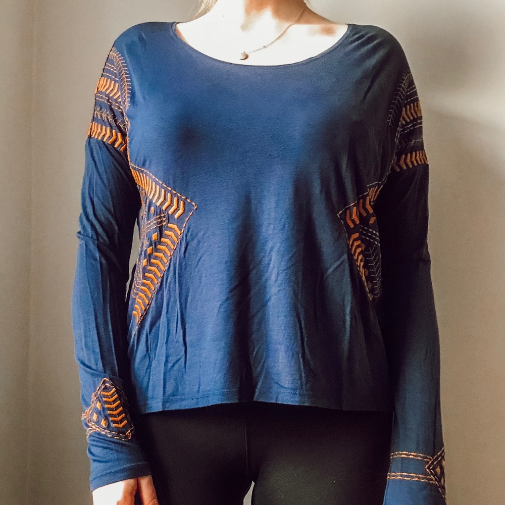 Ekyog Modal Long-Sleeve Blouse